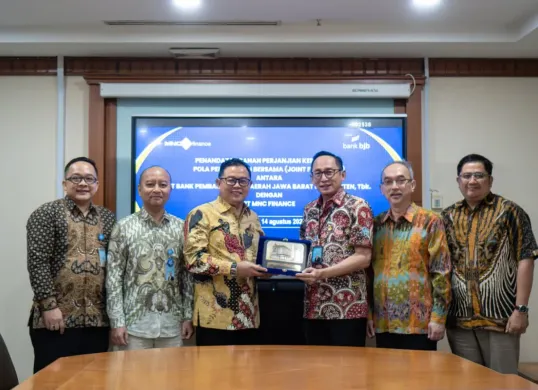 bank bjb dan MNC Finance Dorong Pertumbuhan Kredit Kendaraan Bermotor. (Sumber: Dok. bank bjb)