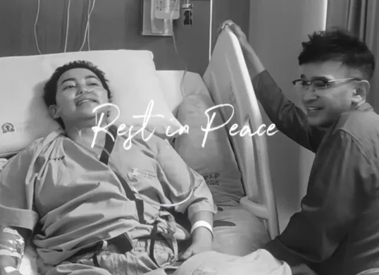 Ruben Onsu bagikan kenangan terakhir bersama mendiang Mpok Alpa. (Sumber: Instagram/@ruben_onsu)