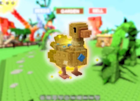 Golden goose di grow a garden (Sumber: Roblox)