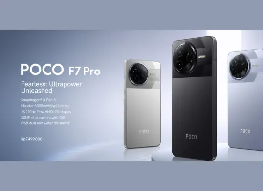 POCO F7 Pro: Punya RAM 12 GB dan Fitur Mumpuni, Cek Spesifikasinya di Sini (Sumber: Xiaomi/POCO F7 Pro)