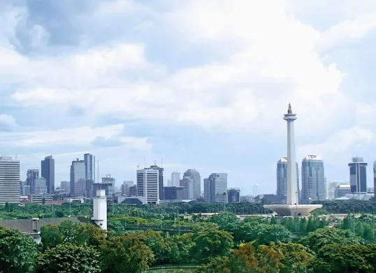 Potret Jakarta. (Sumber: Wikimedia Commons)