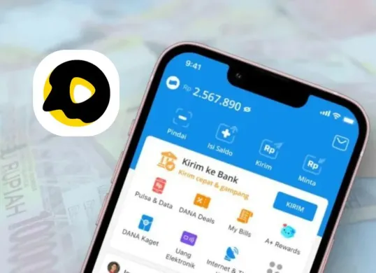 Cara mendapatkan saldo DANA gratis dari aplikasi SnackVideo. (Sumber: Poskota/Faiz)