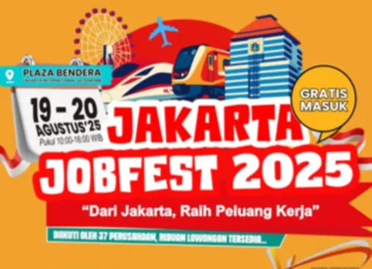 Jadwal Jakarta Jobfest 2025. (Sumber: jobfair.kemnaker.go.id)