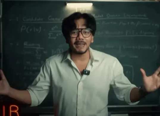 Ferry Irwandi, Founder Malaka Project, saat menjelaskan Friction Shifting Theory dalam sebuah diskusi publik. (Sumber: Youtube/@FerryIrwandi)