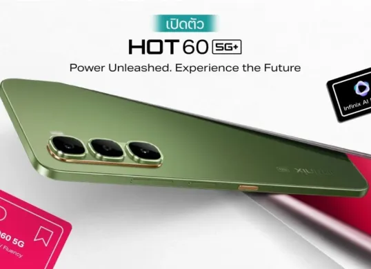 HP Infinix Hot 60 5G Plus. (Sumber: Infinix)