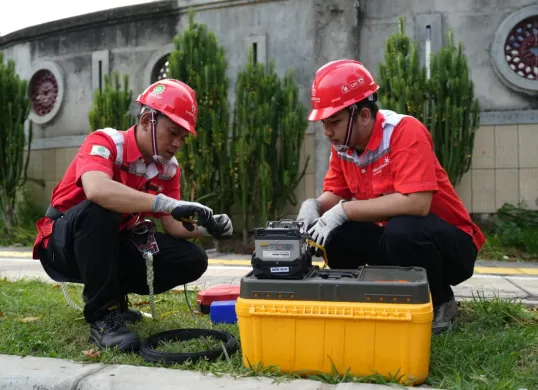 Telkom yang bergerak pada bidang penyedia infrastruktur jaringan telekomunikasi yang andal dan berkualitas, mendukung kelancaran agenda kenegaraan (Sumber: Dok. Telkom)