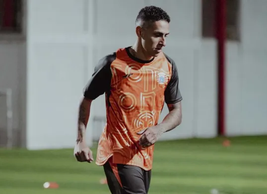 Bruno Tubarao tak sabar debut bersama Persija. (Sumber: Persija)