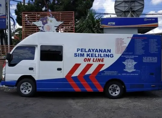 Cek jadwal dan lokasi SIM keliling di Jakarta. (Sumber: RRI)
