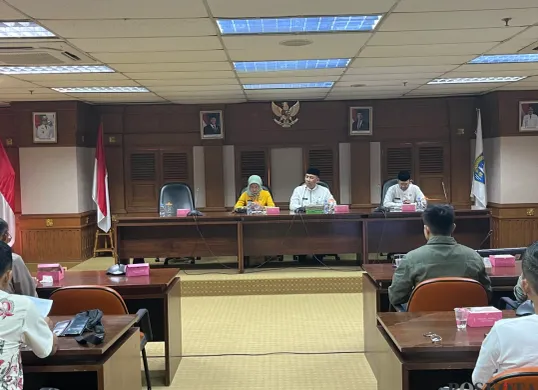 Dinas PPAPP Jakarta gelar diskusi pencegahan TPPO sampai eksploitasi anak di Kantor Wali Kota Jakarta Barat, Jumat, 22 Agustus 2025. (Sumber: Poskota/Pandi Ramedhan)