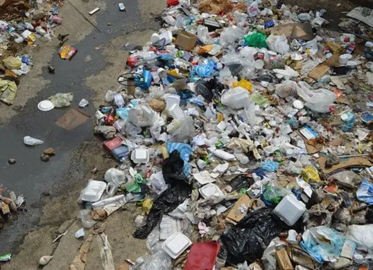 Berdasarkan data BPS 2024, rata-rata timbunan sampah di Bogor mencapai 2.766 ton per hari. (Sumber: Pinterest)