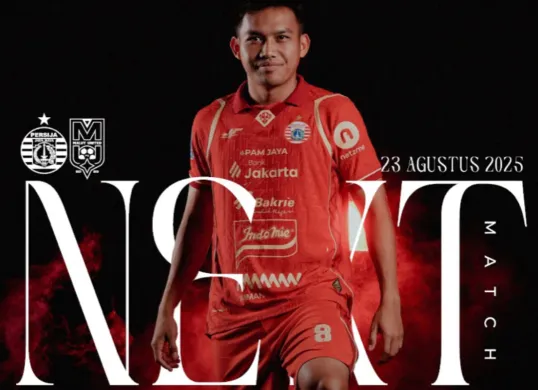 Ilustrasi link live streaming Persija Jakarta vs Malut United. (Sumber: Instagram/@persija)