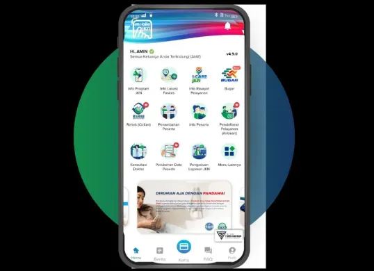 Aplikasi Mobile JKN BPJS. (Sumber: Istimewa)
