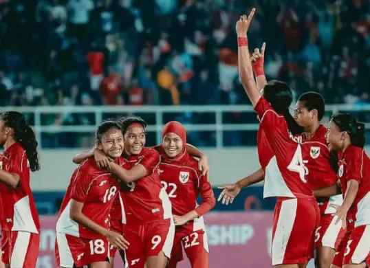 Timnas Indonesia Putri U-16 lolos semifinal Piala AFF U-16 2025. (Sumber: Instagram/@timnasindonesia)
