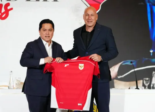 Potret Erick Thohir (kiri) dan Alexander Zwiers (kanan). (Sumber: PSSI)