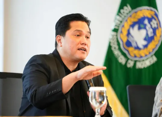 Potret Ketua Umum PSSI, Erick Thohir. (Sumber: PSSI)
