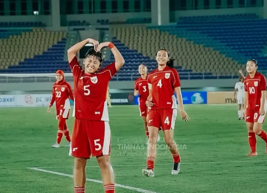 Timnas Indonesia Putri U-16 lolos ke semifinal Piala AFF Wanita U-16 2025. (Sumber: Instagram/@timnasindonesia)