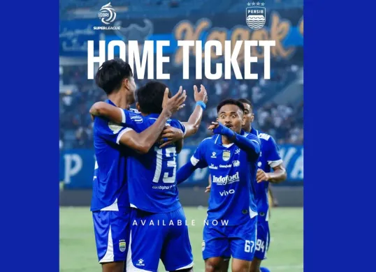 Harga tiket Persib hadapi Borneo FC (Sumber: X/@persib)