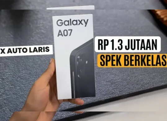Samsung Galaxy A07. (Sumber: YouTube/Pan Channel)
