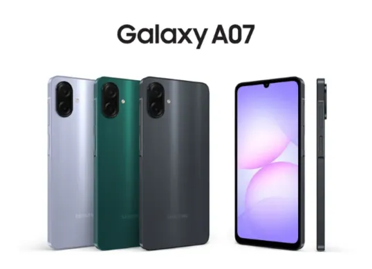 Samsung Galaxy A07 resmi dirilis! Rasakan performa Helio G99, ketahanan IP54, dan yang terbaru jaminan update keamanan hingga 6 tahun. (Sumber: samsung.com)