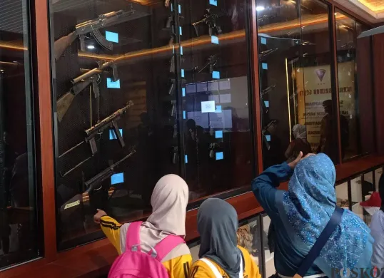 Wisata Juang Korps Brimob Polri, Desa Cikeas, Kecamatan Gunung Putri, Kabupaten Bogor, resmi dibuka untuk umum, Selasa, 26 Agustus 2025. (Sumber: Poskota/Giffar Rivana)