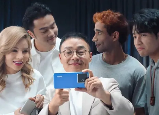 Realme pamerkan ponsel gaming dengan kipas pendingin internal (Sumber: X/@NxtinTech)