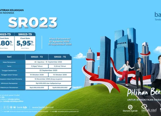 bank bjb Buka Penawaran SR023, Investasi Syariah yang 100 persen Dijamin Negara (Sumber: Dok. bank bjb)