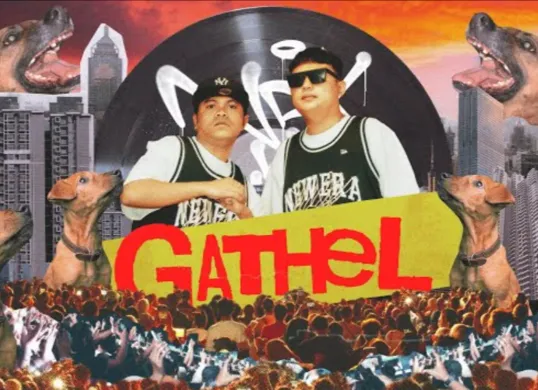 Lirik lagu Gathel dari NDX AKA. (Sumber: YouTube/NDX AKA)