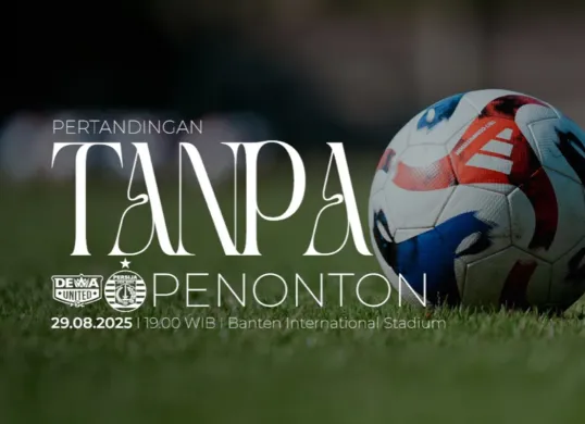 Ilustrasi link live streaming Dewa United vs Persija Jakarta. (Sumber: Persija)