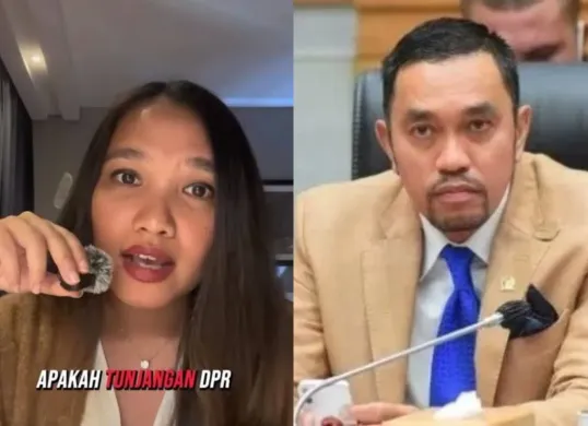 Influencer, Salsa Erwina tantang Ahmad Sahroni debat terbuka soal DPR. (Sumber: Istimewa)