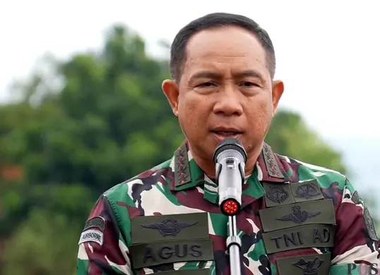 Panglima TNI, Jenderal Agus Subiyanto. (Sumber: POSKOTA | Foto: Ali Mansur)