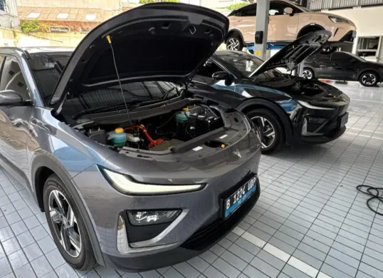 Pengecekan mobil listrik NETA X harus dilakukan berkala sebelum perjalanan. (Sumber: Dok. NETA)