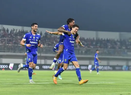 Rekor Head to head Persib vs Borneo FC. (Sumber: persib.co.id)