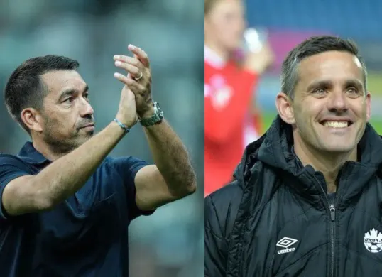 Giovanni van Bronckhorst dan John Herdman menjadi kandidat utama pelatih baru Timnas Indonesia dalam proses seleksi PSSI. (Sumber: Instagram)