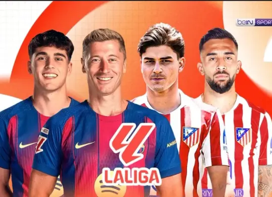 Link live streaming Barcelona vs Atletico Madrid di Liga Spanyol 2025/2026 (Sumber: Vidio.com)