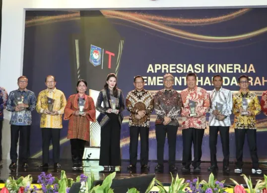 Kemendagri menggelar Apresiasi Kinerja Pemerintahan Daerah 2025 di Flores Ballroom, Hotel Borobudur, Jakarta, Senin, 1 November 2025. (Sumber: Dok. Istimewa)