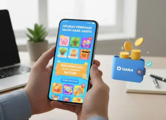 Daftar aplikasi penghasil saldo DANA gratis terbukti membayar. (Sumber: Gemini AI)