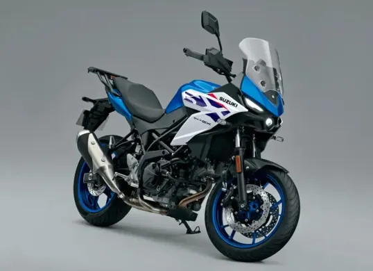 Suzuki SV-7GX di ajang EICMA 2025. (Sumber: Dok Suzuki)