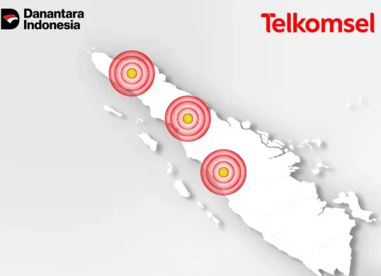 Program internet gratis dari Telkomsel untuk korban banjir di Sumatera. (Sumber: Instagram)