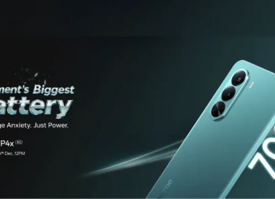 Realme P4x 5G resmi dirilis 4 Desember 2025. Simak bocoran spesifikasi dan harga yang mulai Rp3 juta. (Sumber: realme.com)