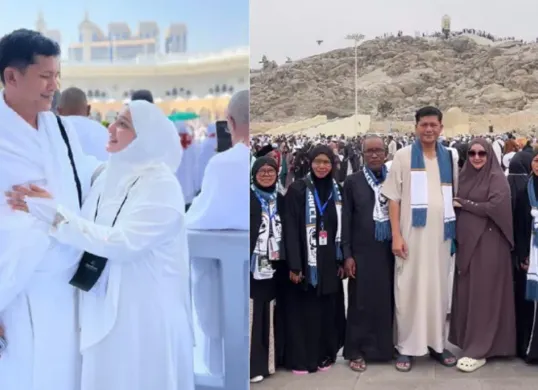 Lima hari setelah terbitkan surat resmi ketidaksanggupan tangani banjir, Bupati Aceh Selatan justru terekam berada di Tanah Suci untuk umrah. (Sumber: Instagram)