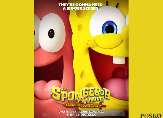 Poster The Spongebob Movie Search for Squarepants (Sumber: Instagram/spongebobmovie)