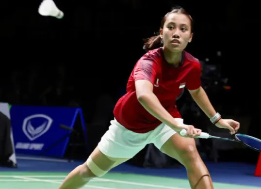 Potret pebulutangksi tunggal putri, Mutiara Ayu Puspitasari (Sumber: X/INABadminton)