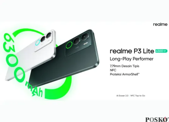 Realme P3 Lite, smartphone baru dibanderol Rp1 jutaan (Sumber: realme.com/id)