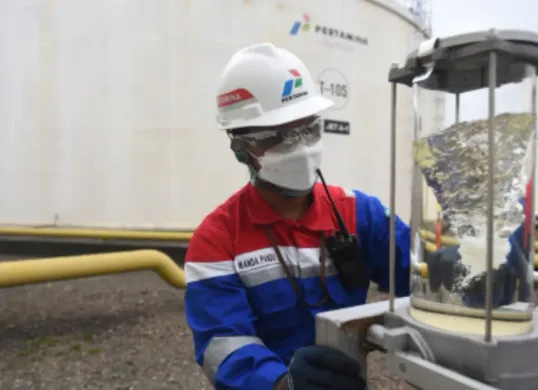 Avtur PT Pertamina. (Sumber: Dok. Pertamina)