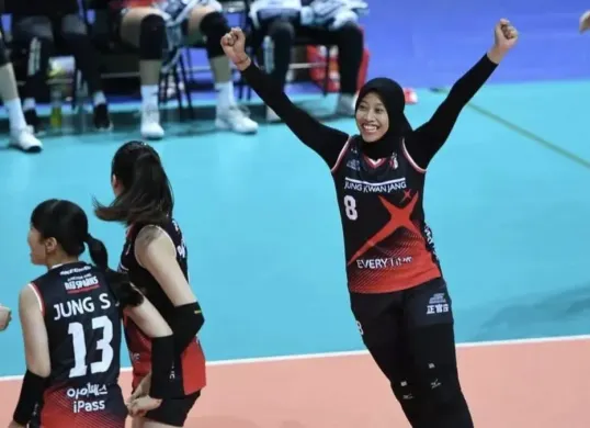 Megawati Timnas Voli Indonesia Putri (Sumber: Instagram)