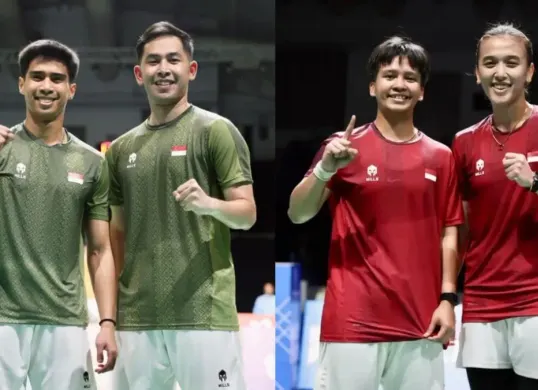 Klasemen SEA Games 2025 peluang dua emas badminton jadi penawar luka timnas U22 (Sumber: PBSI)