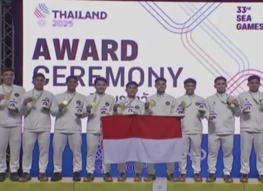 Tim Indonesia berhasil menambah koleksi emas di ajang SEA Games 2025 pada cabor Bulu Tangkis. Cek update terbarunya di sini (Sumber: Instagram/@inabadminton)