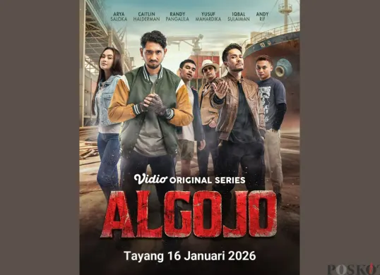 Official poster serial Algojo di Vidio (Sumber: Instagram/algojoseries_official)