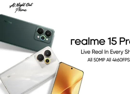 Spesifikasi Realme 15 Pro 5G. (Sumber: realme.com)