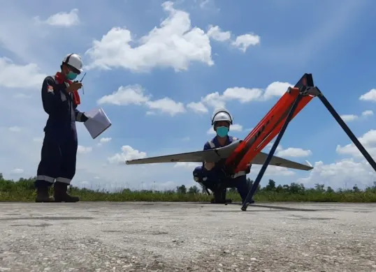 Perusahaan Terra Drone pernah petakan proyek kelapa sawit di Sumatra. (Sumber: terra drone)